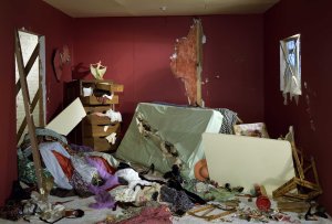 Jeff Wall The Destroyed Room, 1978,  Transparency in light box